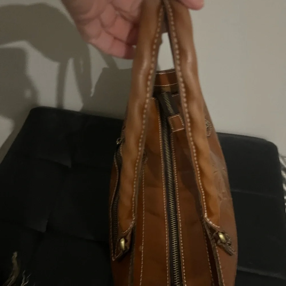 Patricia Nash Zancona Tooled Brown Leather Tote Reiti Wallet New With Tags $308